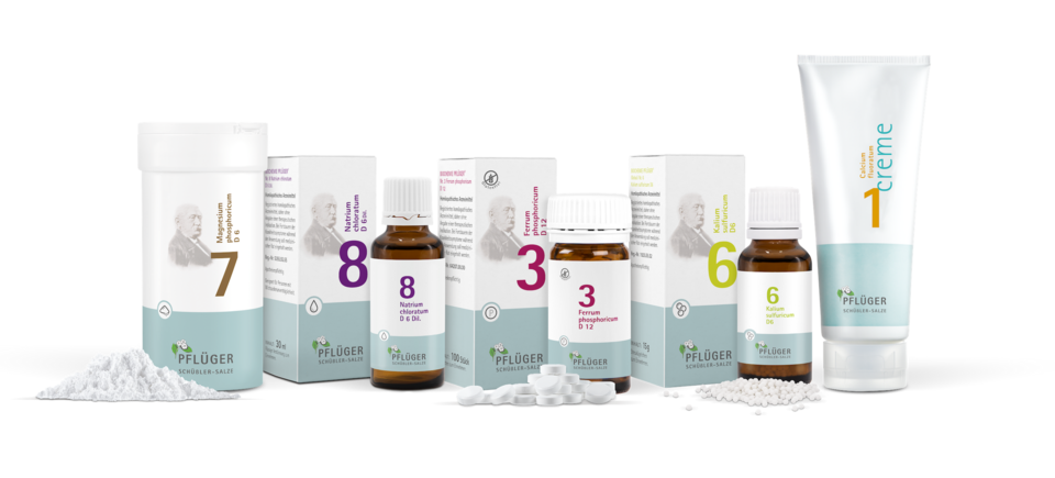 Schüßler-Salze Darreichungsformen